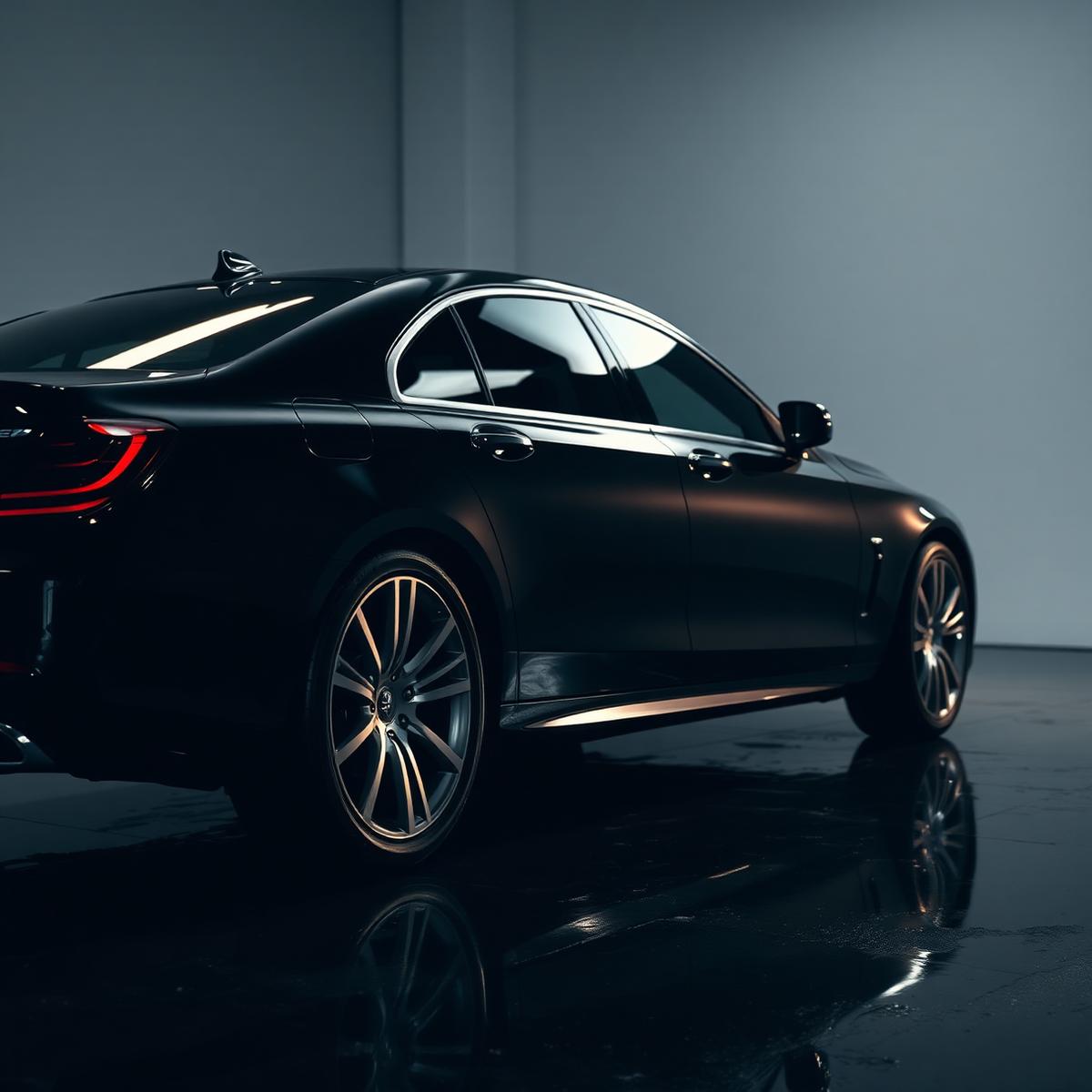 Detailed sedan
